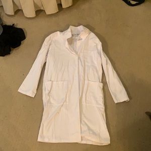 White lab coat